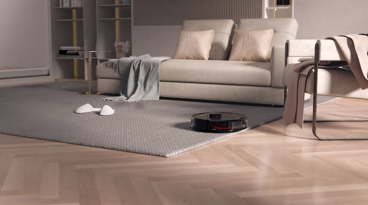 Aspiră și șterge în același timp