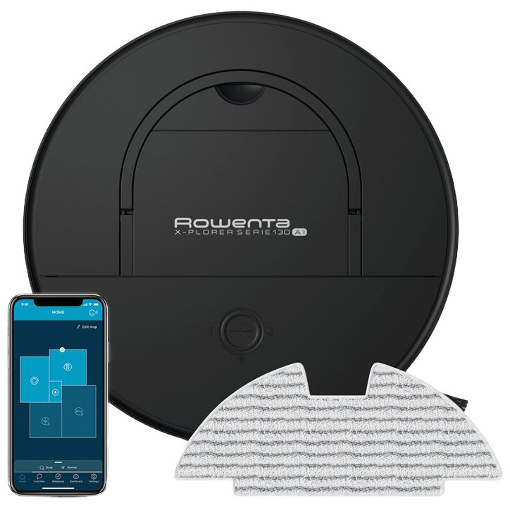 Aspirator robot Rowenta X-PLORER Serie 130 AI Animal & Allergy 4v1