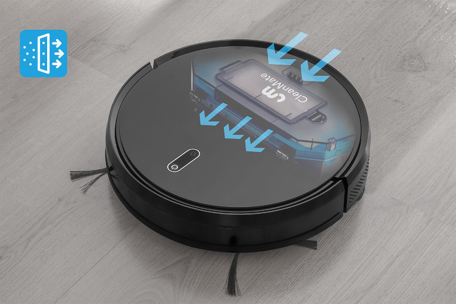 Filtrare în trei etape cu filtru HEPA