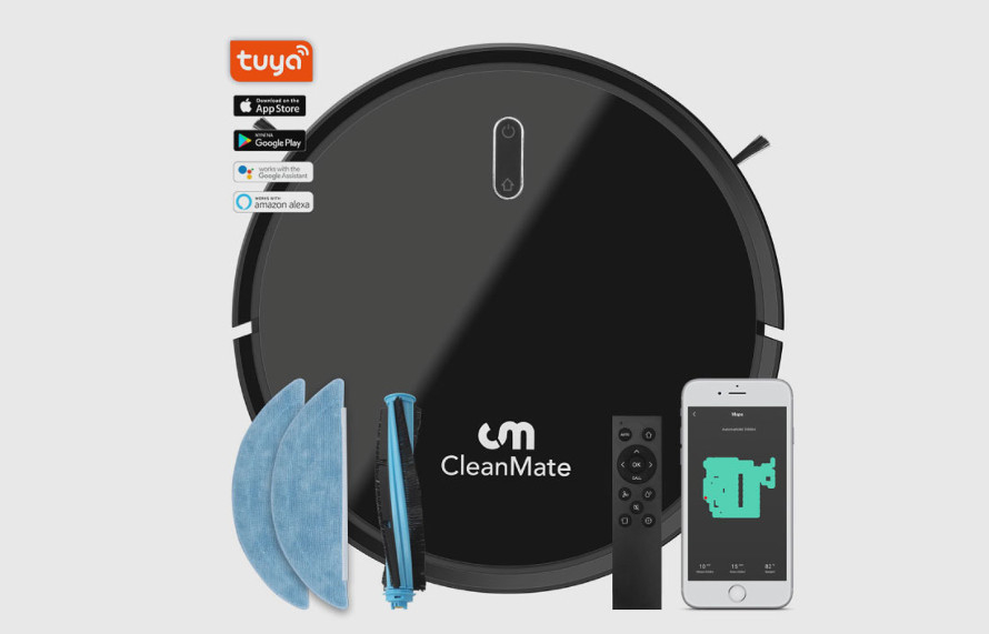 Prezentarea aspiratorului robotizat CleanMate RV600