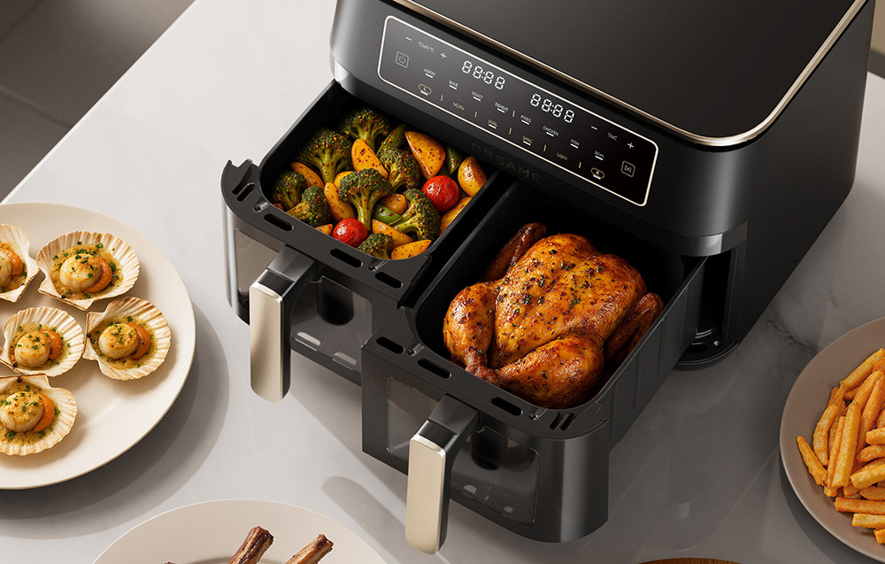 Ecran tactil intuitiv cu opt programe presetate