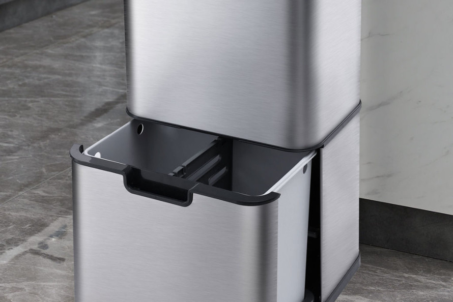 Recipient sertar inferior pentru deșeuri sortate