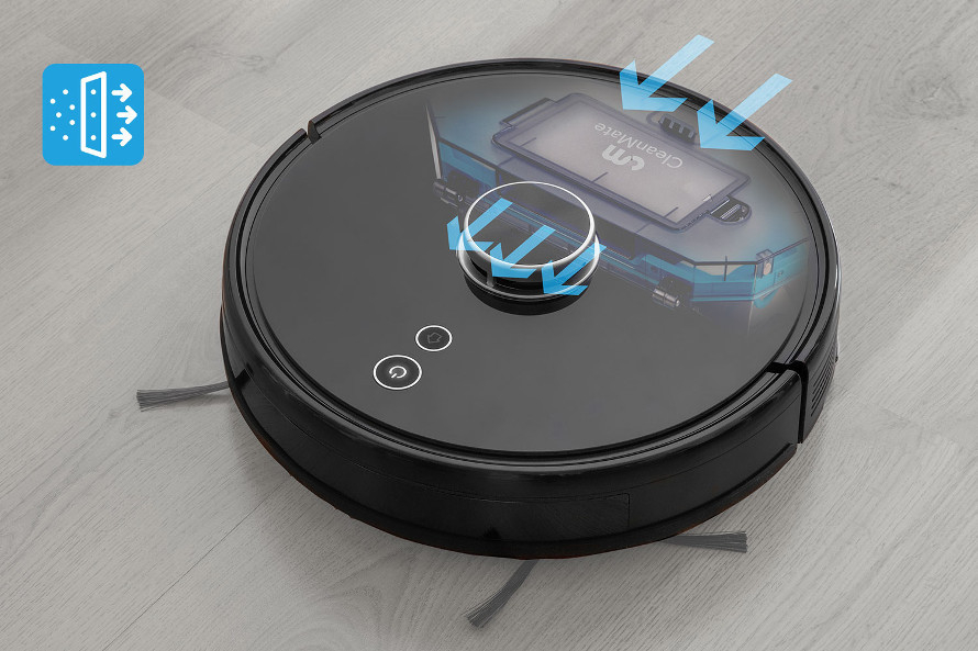 Filtrare în trei etape cu filtru HEPA