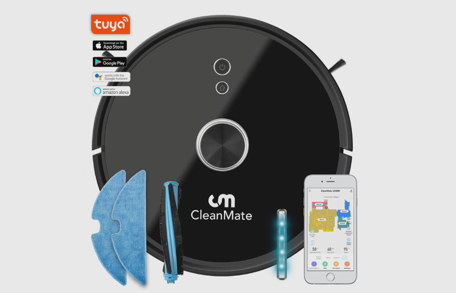Prezentarea robotului aspirator CleanMate LDS800