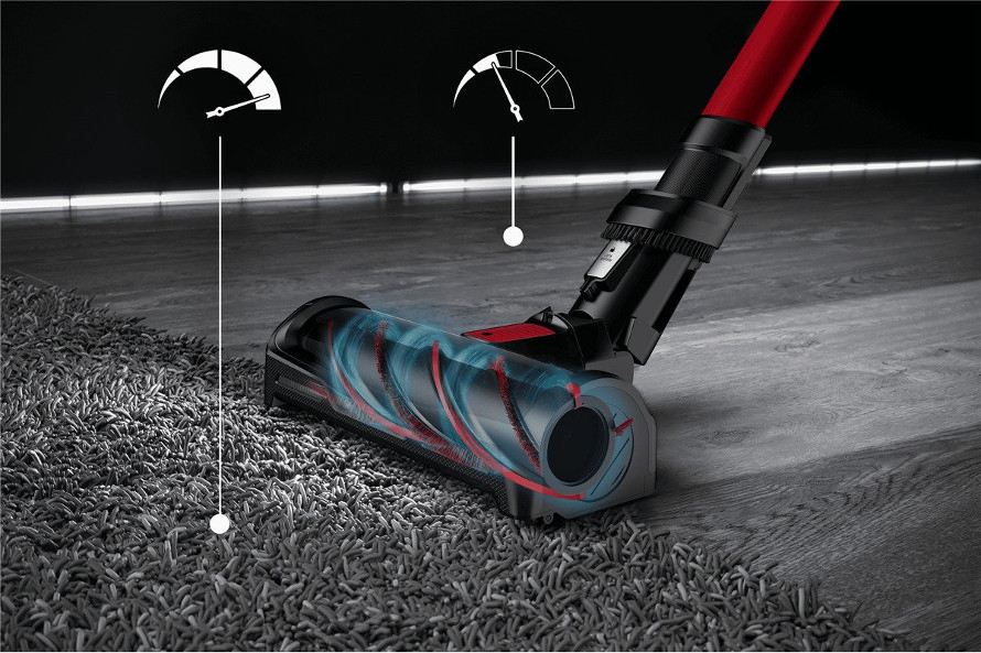 Putere mare de aspirare și timp lung de funcționare