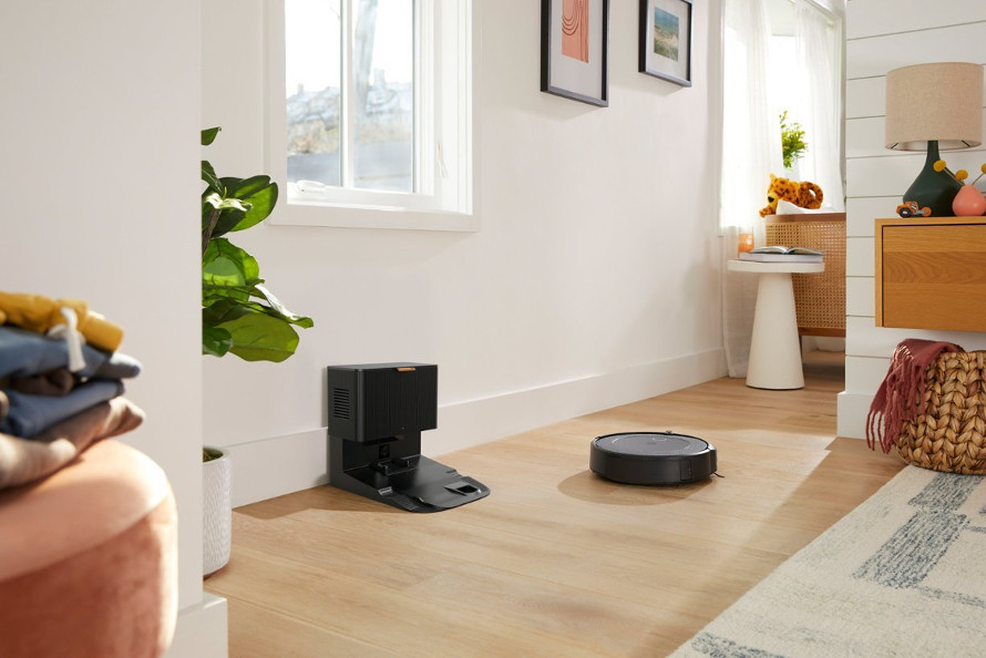 Robot aspirator cu mop iRobot Roomba Combo i5+ Neutral
